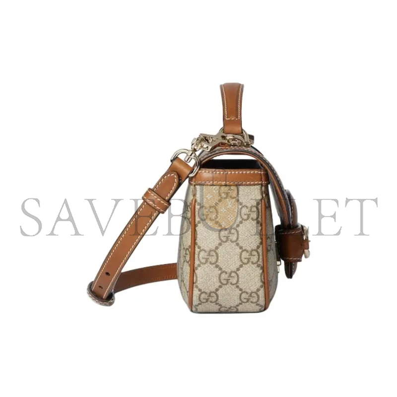 GUCCI HORSEBIT 1955 SOFT SMALL TOP HANDLE BAG 815206 (22.6*12.7*5.6cm)
